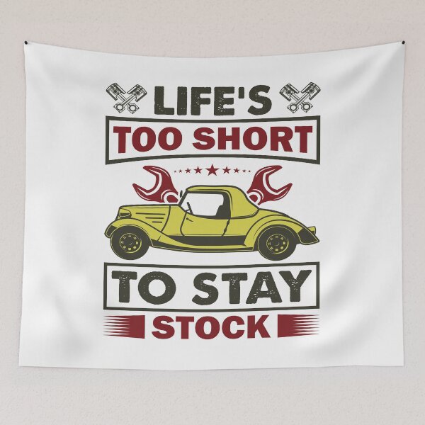 Item preview, Life's Too Short To Stay Stock For Car Lover Gift designed and sold by mohalaz.