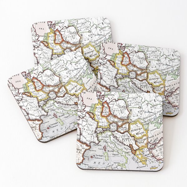Item preview, Europe map color art  designed and sold by artdragongift 15.