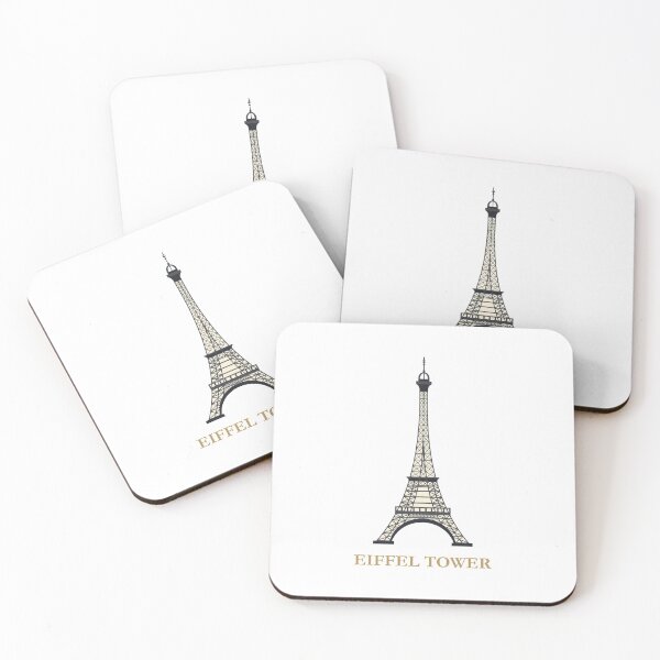 Item preview, Eiffel Tower Paris - Illustration designed and sold by WilliamsonMedia.