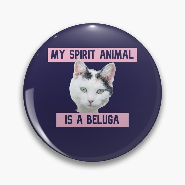 Item preview, Beluga Discord - My Spirit Animal is a Beluga designed and sold by DiensDesign.