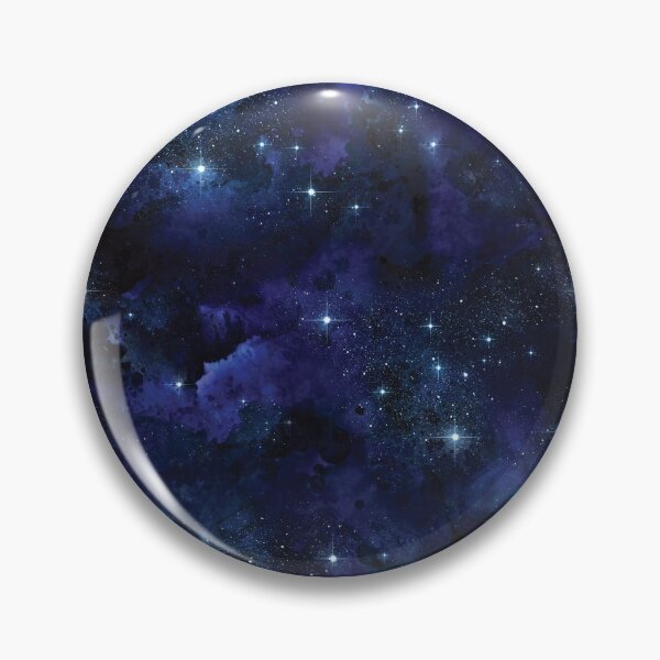 Item preview, Watercolor Starry Blue Night Sky designed and sold by MagicalTexture.