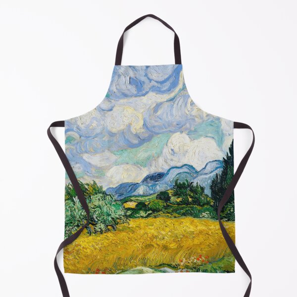 Item preview, Impressionist Painting Wheat Field with Cypresses (1889) by Vincent Van Gogh designed and sold by Designedbysm.