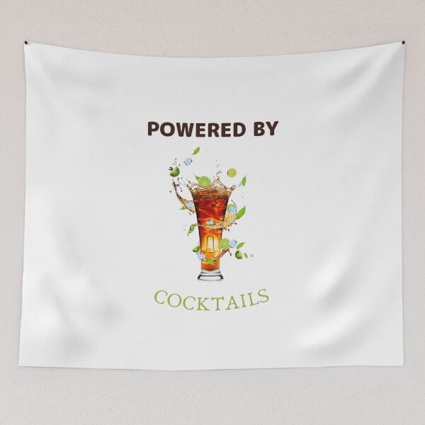 Item preview, Powered by Cocktails #2 designed and sold by MeetChris.