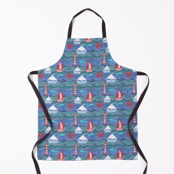 Item preview, Red and Blue Sailing Adventures designed and sold by KrisInStitches.