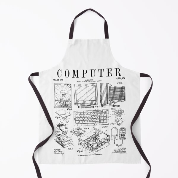 Item preview, Computer Gamer Geek Vintage IT PC Hardware Patent Print designed and sold by GrandeDuc.