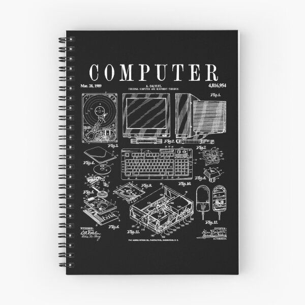 Item preview, Computer Gamer Geek Vintage IT PC Hardware Patent Print designed and sold by GrandeDuc.