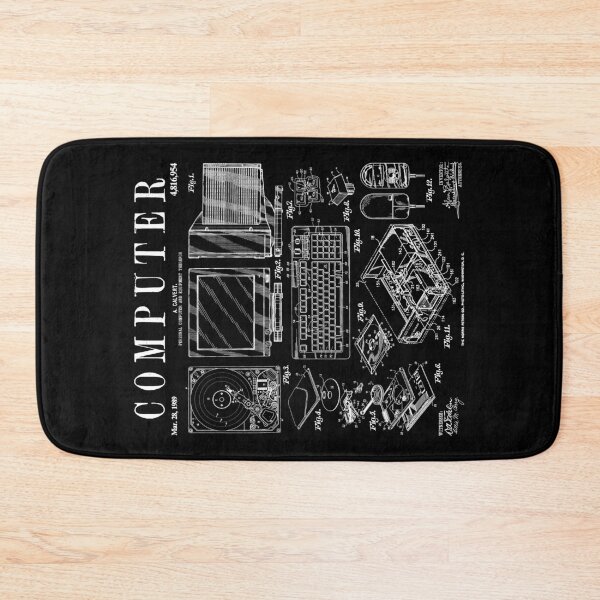 Item preview, Computer Gamer Geek Vintage IT PC Hardware Patent Print designed and sold by GrandeDuc.