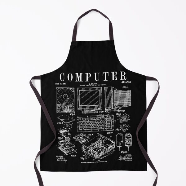 Item preview, Computer Gamer Geek Vintage IT PC Hardware Patent Print designed and sold by GrandeDuc.