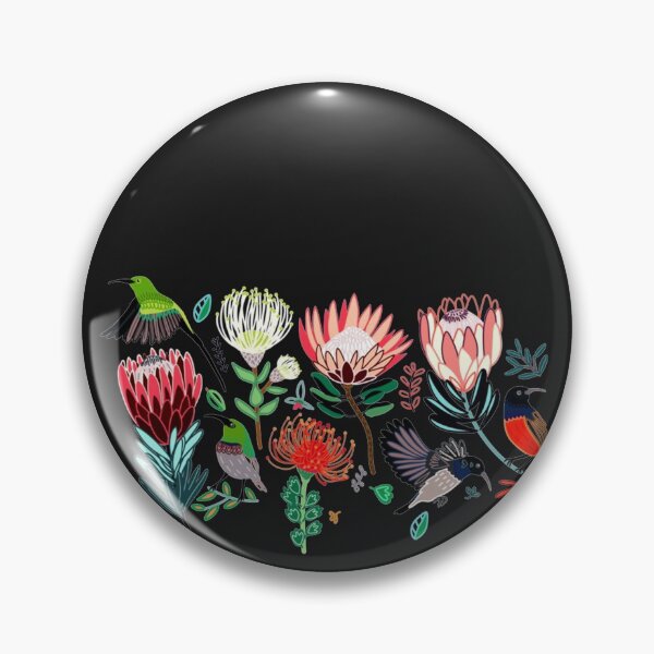 Item preview, Sunbirds & Proteas On Grey Classic designed and sold by sf7evel.