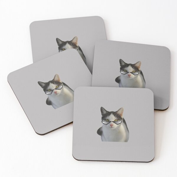 Item preview, Beluga Discord - Beluga Cat - Pixel Glasses designed and sold by DiensDesign.