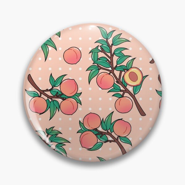 Item preview, Peach Branches Pattern designed and sold by MadeByBeata.