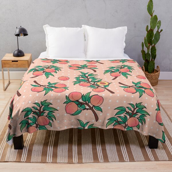 Item preview, Peach Branches Pattern designed and sold by MadeByBeata.