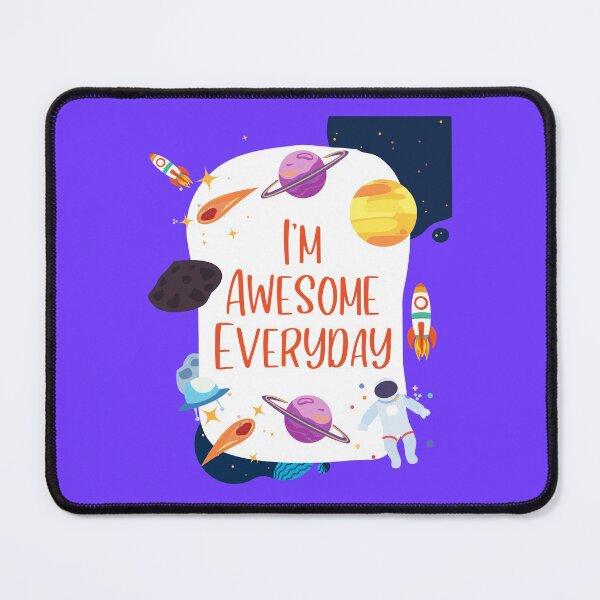 Item preview, I'm Awesome Everyday rockets and planets designed and sold by Willyboy16.