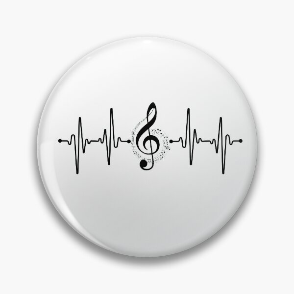 Item preview, Pulse/Heartbeat-Music Notes designed and sold by StyxIND.
