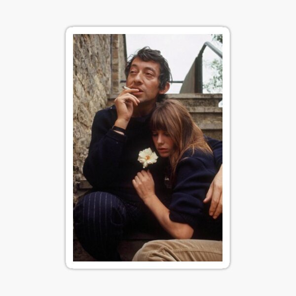 Item preview, Serge Gainsbourg and Jane Birkin designed and sold by umutozturk.