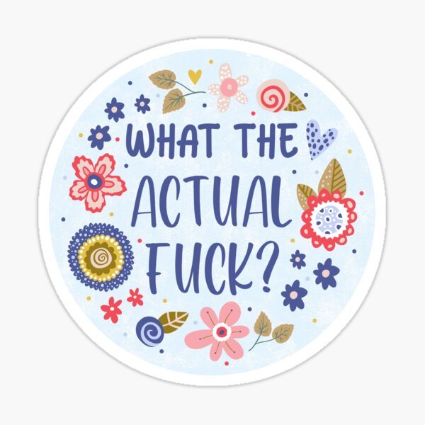 Pretty Things Welcome to the Fuckery Quotes Sticker Book / Digital Stickers  / Swearing and Sarcasm / Swearing Stickers / Quote Stickers 