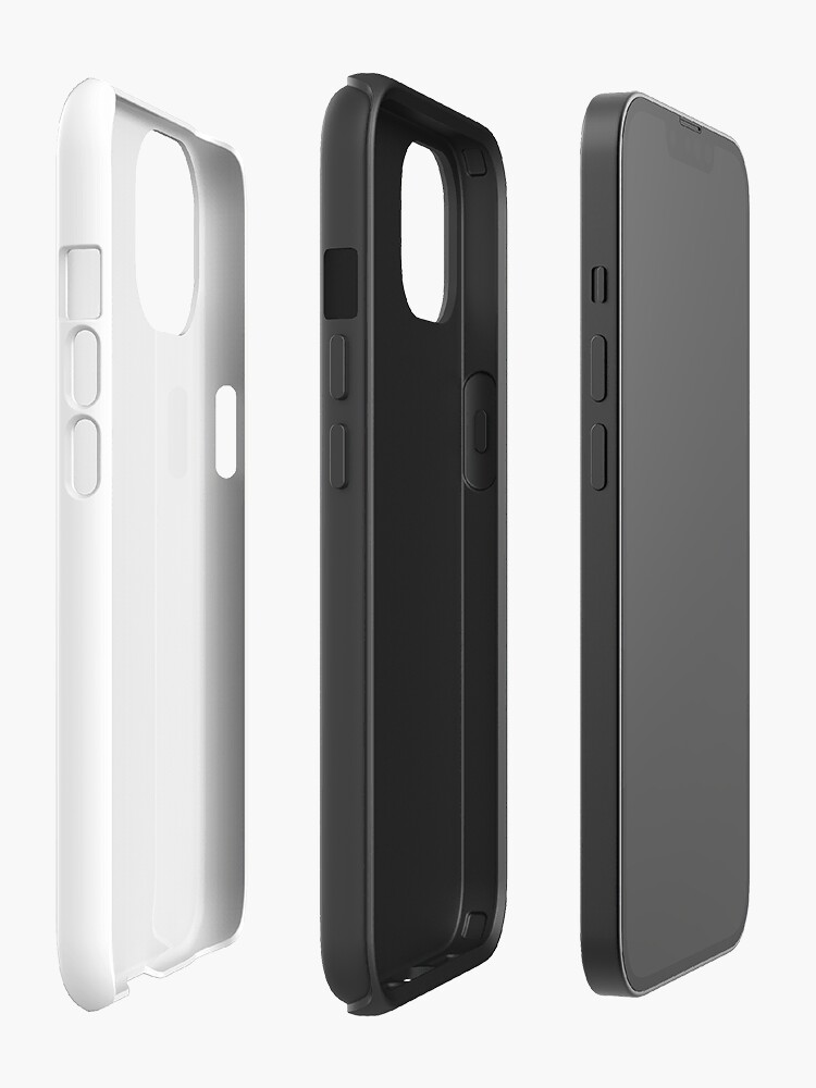 Alternate view of I LOVE NoW (Black Text) iPhone Case