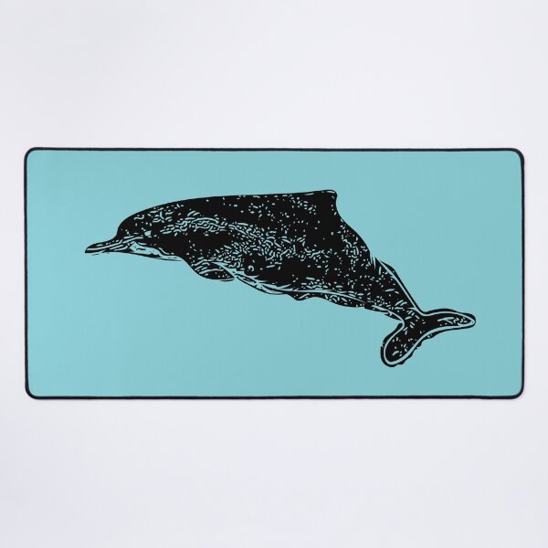 Item preview, Amazon River Dolphin Black Design designed and sold by designsasstultd.