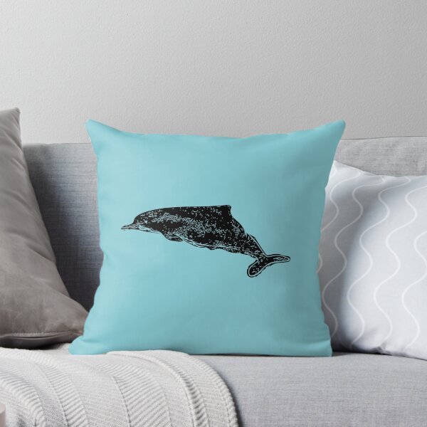 Item preview,  Amazon River Dolphin Black Design  designed and sold by designsasstultd.