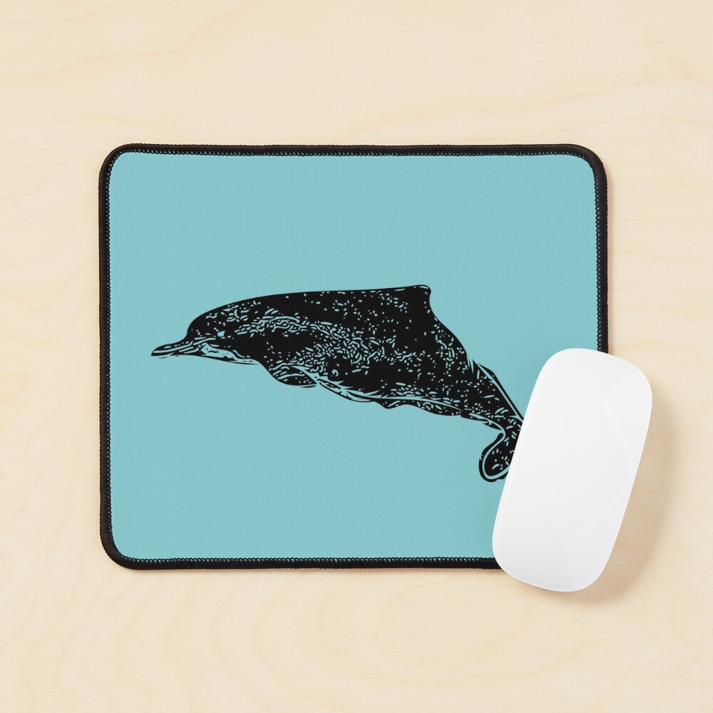 Cuaderno for Sale con la obra « Diseño negro delfín del río Amazonas» de  designsasstultd | Redbubble