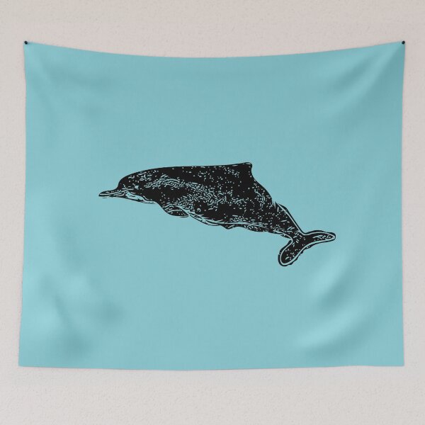 Item preview,  Amazon River Dolphin Black Design  designed and sold by designsasstultd.