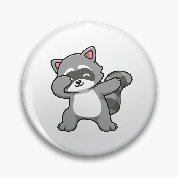 Item preview, Cute raccoon doing a dabb designed and sold by OldiesGoldies.