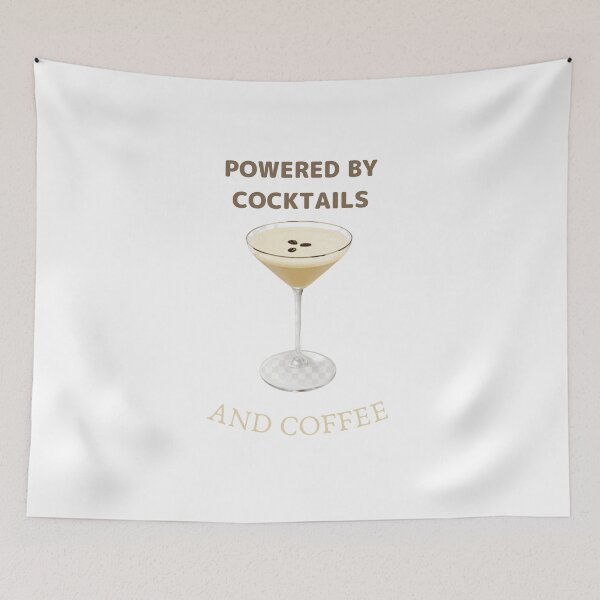 Item preview, Powered by Coffee and Cocktails designed and sold by MeetChris.