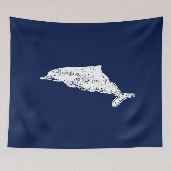 Item preview, Amazon River Dolphin White Design  designed and sold by designsasstultd.