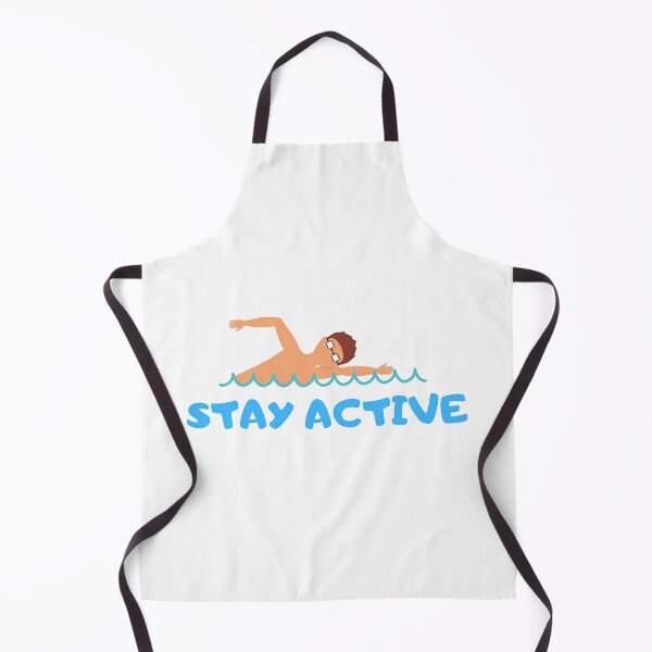 Item preview, Stay Active Swimming designed and sold by D/Art ⭐⭐⭐⭐⭐.