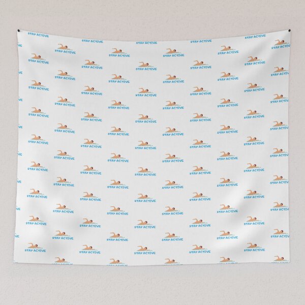 Item preview, Stay Active Swimming designed and sold by D/Art ⭐⭐⭐⭐⭐.