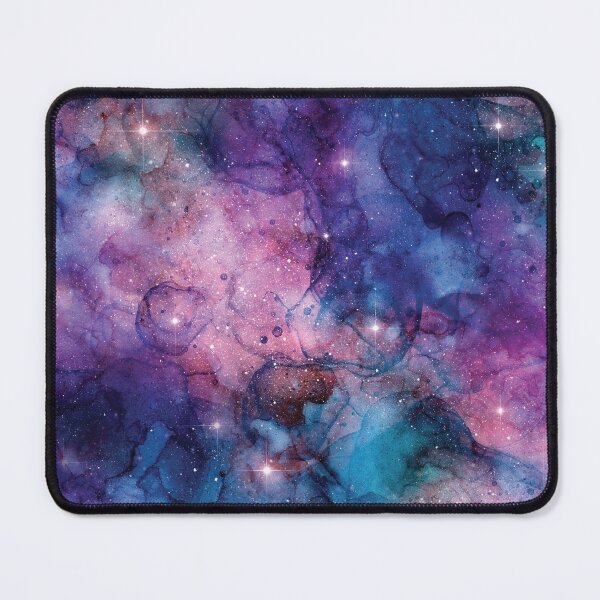 Aperçu de l'œuvre Ciel étoilé de nuit colorée rêveuse créée et vendue par MagicalTexture.