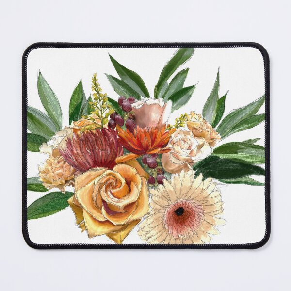 Item preview, antique floral print, rose sketch, leafs designed and sold by Giulia Palazzo.