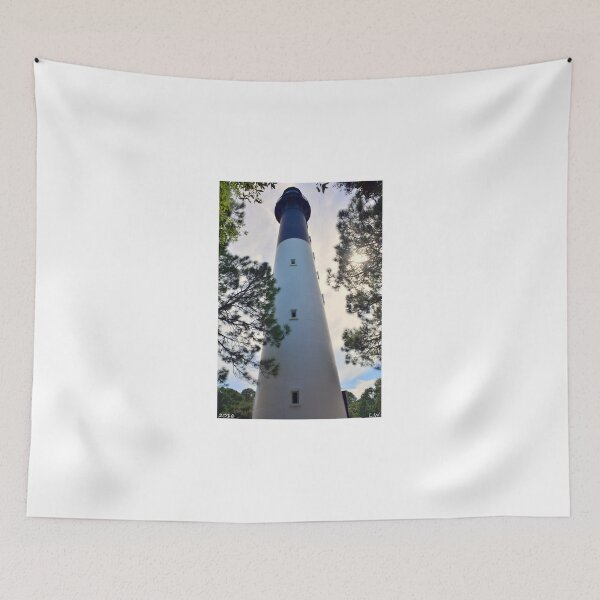 Item preview, Looking Up Hunting Island Lighthouse Beaufort SC designed and sold by LisaWootenPhoto.