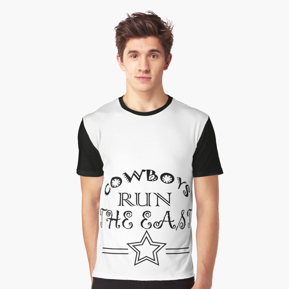 Cowboys Run The East Quote Unisex T-Shirt - Teeruto