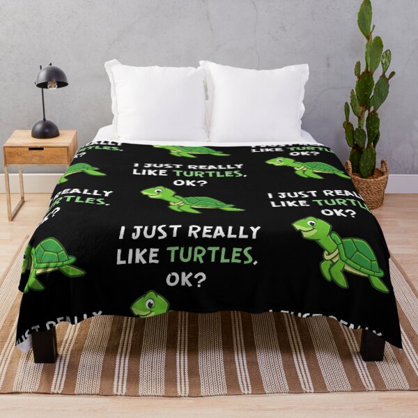 Item preview, I Just Really Like Turtles Ok Cute Tortoise Humor designed and sold by Trankix.
