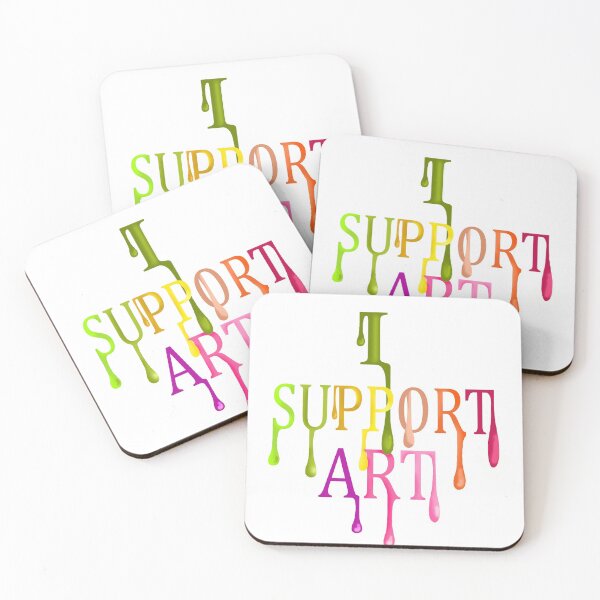 Item preview, I Support Art, Design art by Miguel Matos Official designed and sold by MiguelMatosArt.