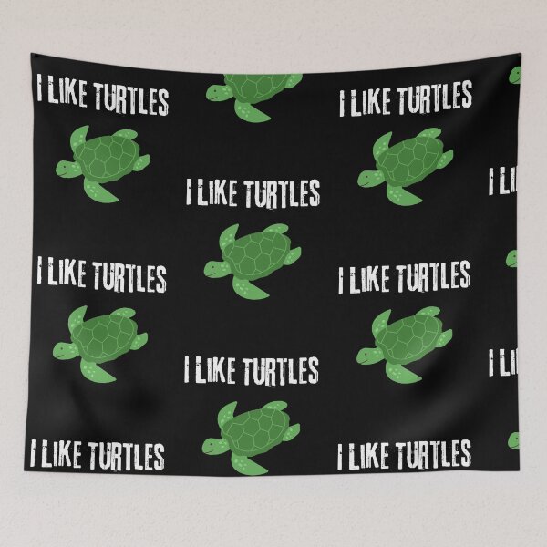 Item preview, I Just Really Like Turtles Ok Cute Tortoise Humor designed and sold by Trankix.