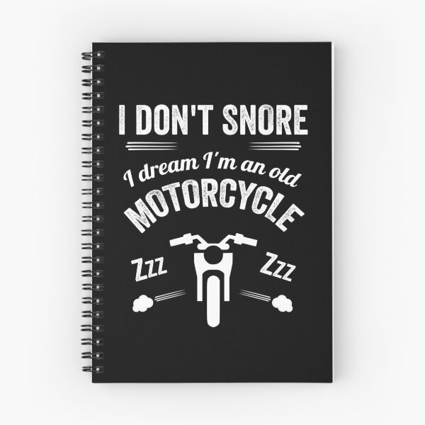 Item preview, Humor gift - I do not snore I dream that I am an old motorbike designed and sold by RomualdGR.
