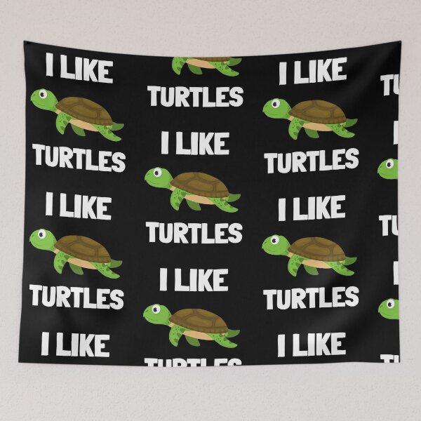 Item preview, I Just Really Like Turtles Ok Cute Tortoise Humor designed and sold by Trankix.