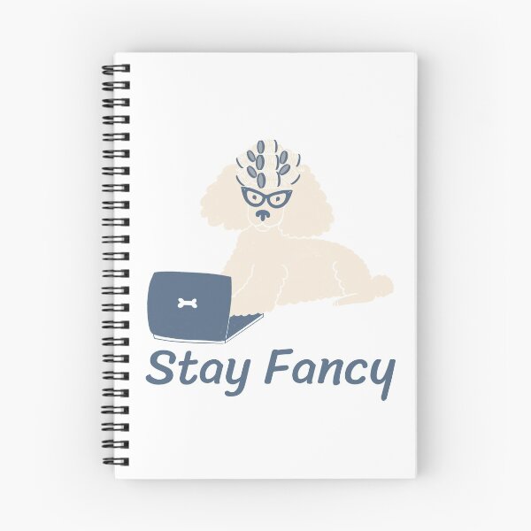 Item preview, Stay Fancy - Funny Dog Design designed and sold by TheHillSpruce.
