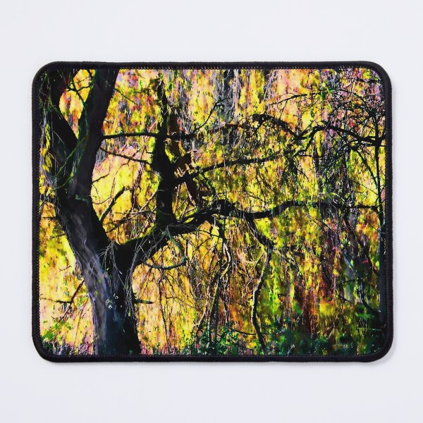 Item preview, #146 Willow Tree Along The Banks Of The River Soar At Kegworth Village Art Print designed and sold by phutball.