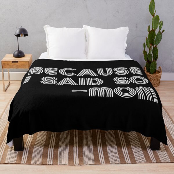 Item preview, Because I said so - funny mom joke designed and sold by AS C.