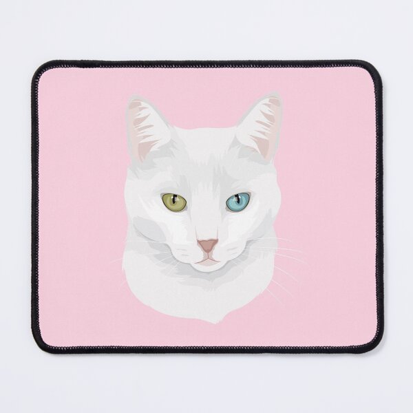 Item preview, White bicolor cat designed and sold by retratosChulis.