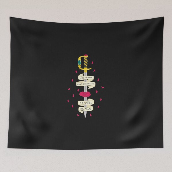 Item preview, While You Were Being Heterosexual, I Studied the Blade Classic designed and sold by sf7evel.