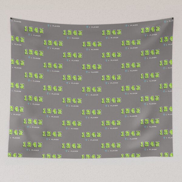 Item preview, 1942 Plane Arcade Videogames pixel game style art Nes   designed and sold by HollyCannonArt.