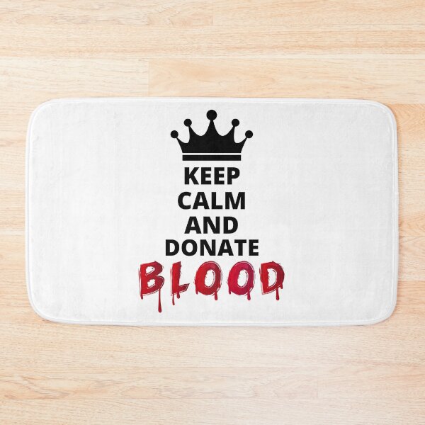 Item preview, Keep Calm And Donate Blood designed and sold by EyanShop.