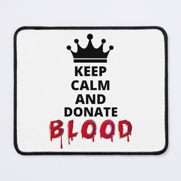 Item preview, Keep Calm And Donate Blood designed and sold by EyanShop.
