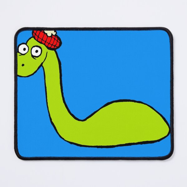 Item preview, Loch Ness Monster Sticker designed and sold by NoraNieder.