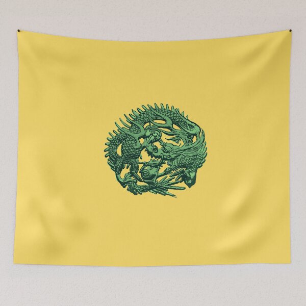 Item preview, Japanese Meiji Dragon (Green) designed and sold by The Cosmic Turtle.