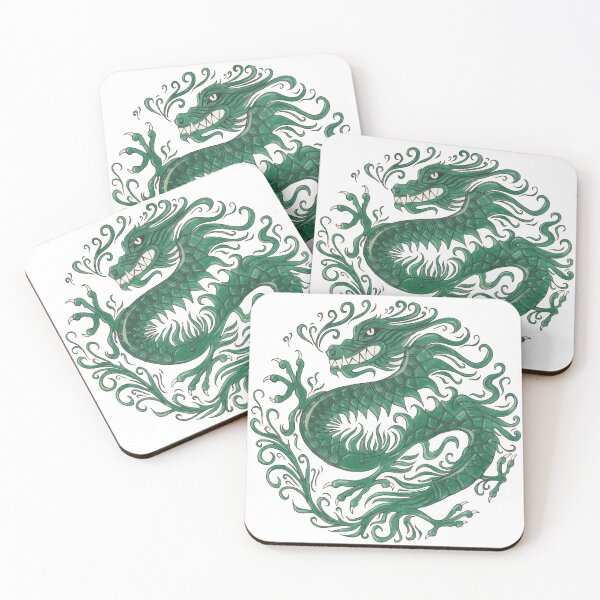 Item preview, jade dragon designed and sold by rockovart.
